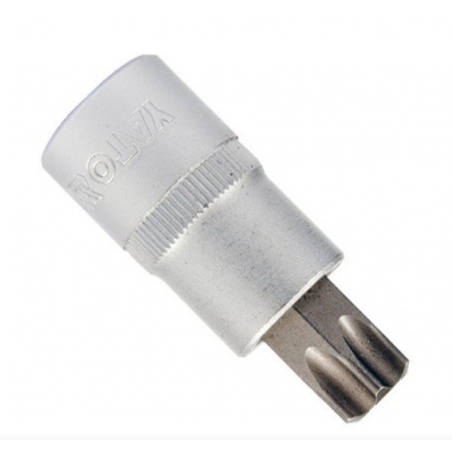 YT-7721 YATO Bit torx T60 cu adaptor prindere patrat 1/2 lungime 50 mm