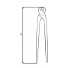 210165 TOPMASTER Cleste cuie lung 300mm adancime maxima de taiere 3mm