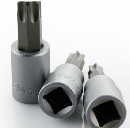YT-7684 YATO Bit torx T20 cu adaptor prindere patrat 3/8 lungime 50 mm