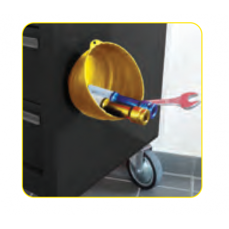 342700 TOPMASTER Bol magnetic din plastic pentru piese diametru 150 mm