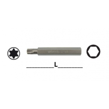 YT-7942 YATO Bit torx T20 prindere hexagon 8 mm lungime 70 mm