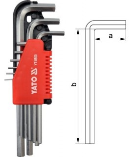 YT-0500 Set chei imbus Hex Yato