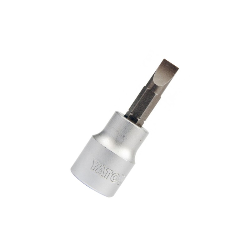 YT-7707 YATO Bit drept 6.5 mm cu adaptor patrat 3/8 lungime 50 mm