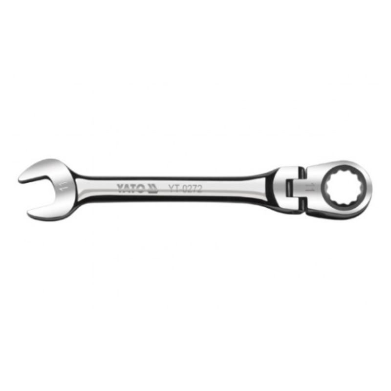 YT-0272 YATO Cheie combinata 11 mm cu antrenor mobil lungime 139 mm