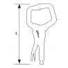213114 TOPMASTER Cleste prindere autoblocant lungime 275 mm