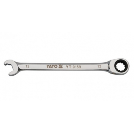 YT-0157 YATO Cheie combinata 10 mm semideschisa si inelara cu clichet