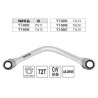 YT-0286 YATO Cheie reversibila 16x18 mm semiluna lungime 247 mm