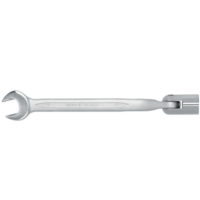 YT-4952 YATO Cheie fixa si tubulara 11 mm cu articulatie lungime 188mm