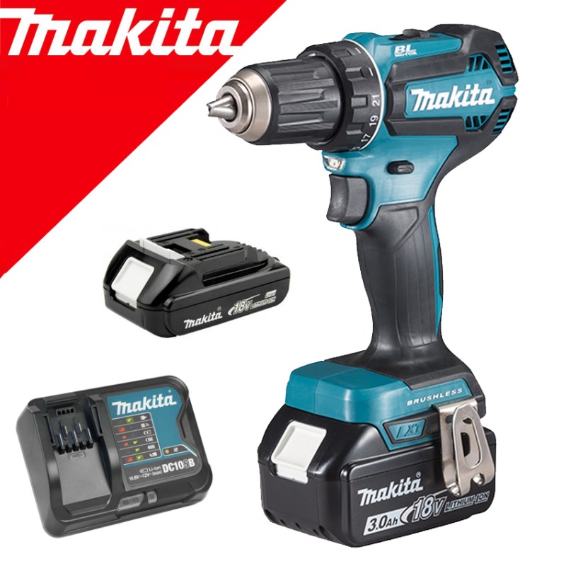 DDF485FYX3 MAKITA Masina de gaurit cu 2 acumulatori Li-Ion 18V 1.5/3Ah