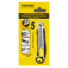 370116 TOPMASTER Cutter metalic multifunctional cu 5 lame 18x170 mm