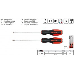 YT-1600 Set surubelnite pentru lacatuserie Yato
