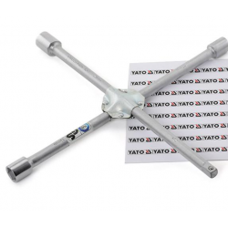 YT-0801 YATO Cheie tubulara cruce pentru roti 17x19x21mm si patrat 1/2