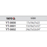 YT-0802 YATO Cheie tubulara cruce pentru roti 24x27x32mm si patrat 3/4