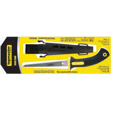 371518 TOPMASTER Ferastrau pentru rigips cu teaca lungime 150 mm