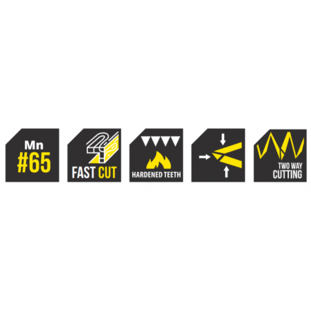 371518 TOPMASTER Ferastrau pentru rigips cu teaca lungime 150 mm