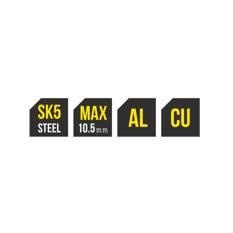 371002 TOPMASTER Foarfeca pentru cabluri capacitate maxima 10.5 mm