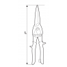 370504 TOPMASTER Foarfeca taiat tabla taiere maxima 0.8 mm