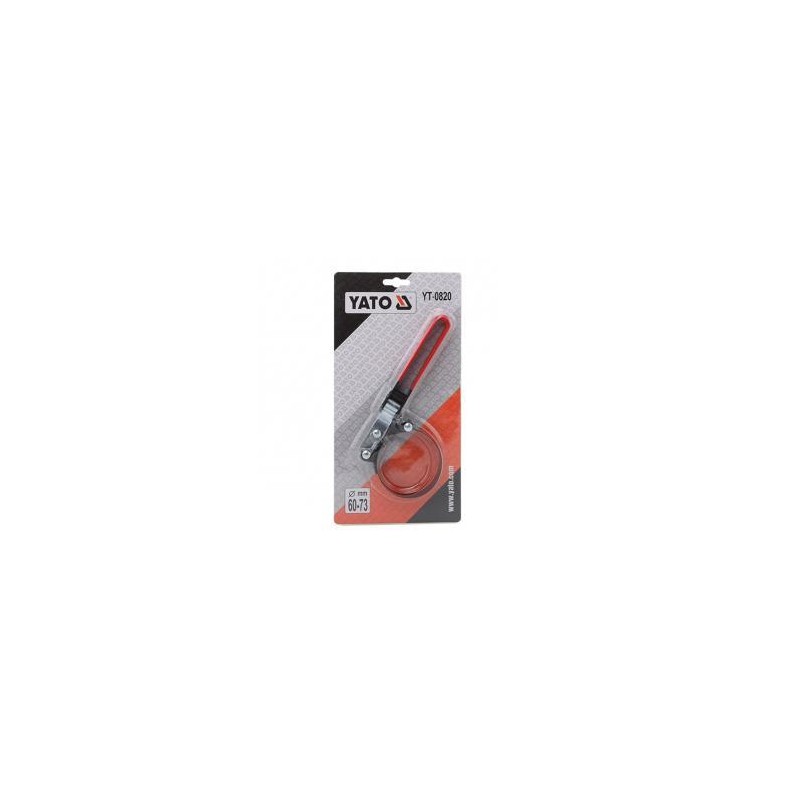 YT-0820 YATO Cheie banda pentru filtru ulei diametru prindere 60-73 mm