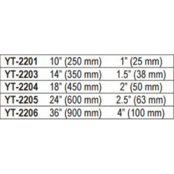 YT-2201 Cheie reglabila pentru tevi OFFSET TYPE Yato