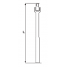 330323 TOPMASTER Levier strangere prindere patrat 1/2 lungime 380 mm