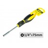 221535 TOPMASTER Maner pentru biti prindere hexagonala 1/4