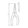 211010 TOPMASTER Mini cleste varf indoit lungime 125 mm