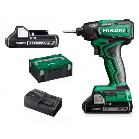 WH18DDWQZ HIKOKI Bormasina cu impact cu 2 acumulatori Li-Ion 18V 3Ah