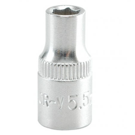 YT-1404 YATO Cheie tubulara hexagonala 5.5 mm patrat 1/4 lungime 25 mm