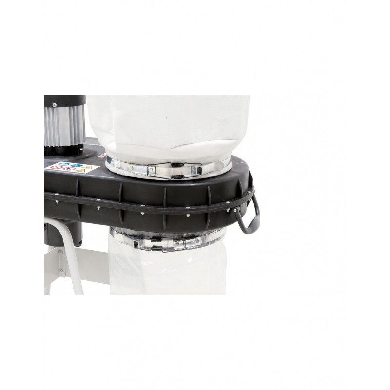 12-2037 Bernardo Exhaustor pentru aschii/rumagus 230V, 0.55kW (0.75CP)