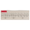 D-57065 MAKITA Set 12 freze pentru lemn