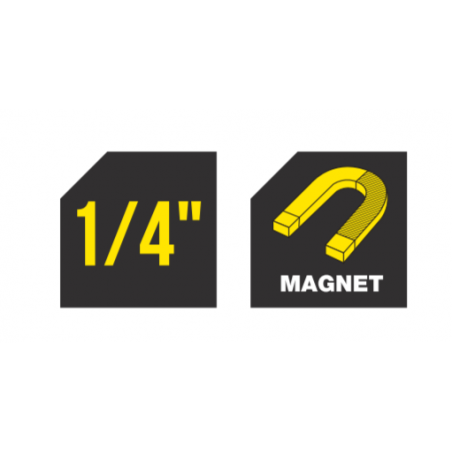 342901 TOPMASTER Prelungitor flexibil patrat 1/4 lungime 200 mm