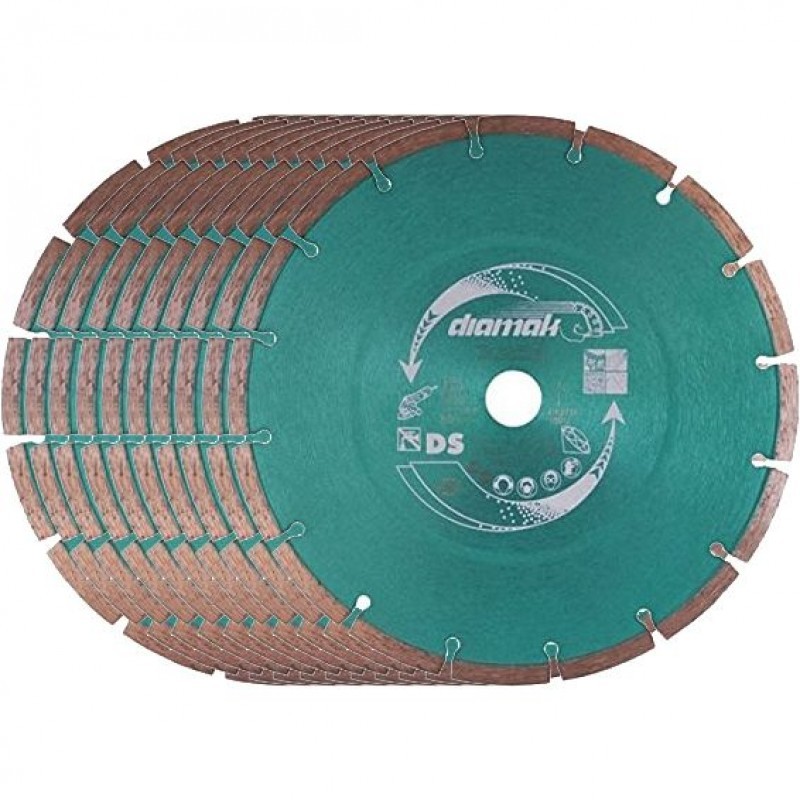 D-61139-10 Makita Set 10 discuri diamantate segmentate 125mm