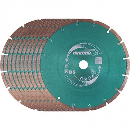 D-61139-10 Makita Set 10 discuri diamantate segmentate 125mm