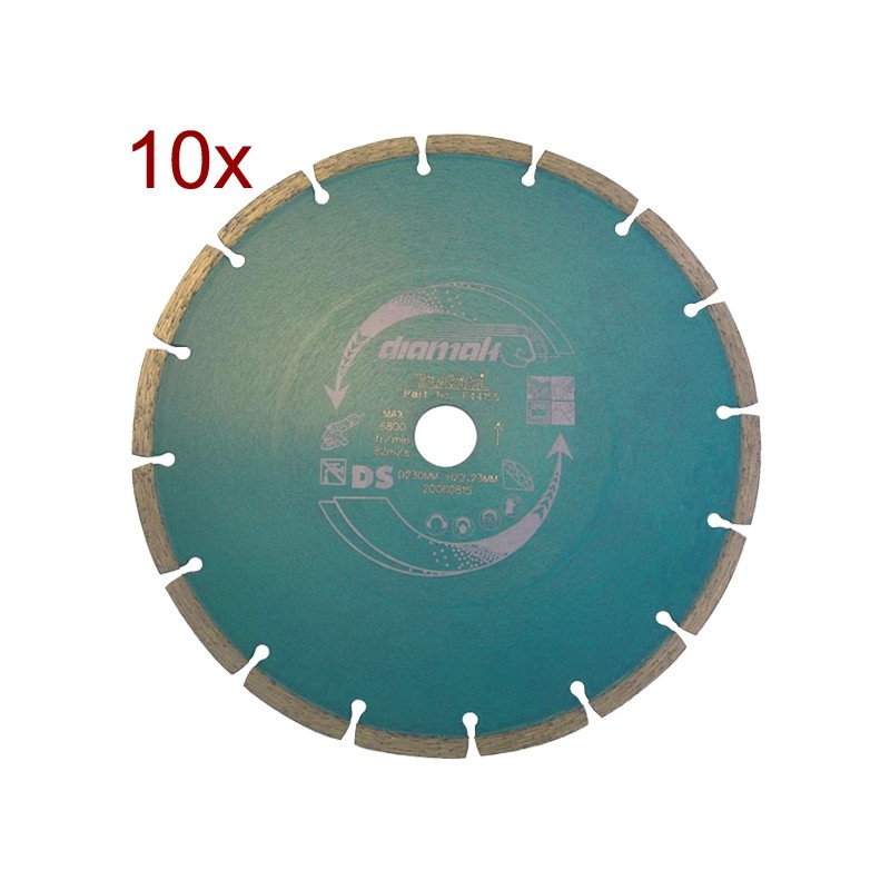 D-61139-10 Makita Set 10 discuri diamantate segmentate 125mm