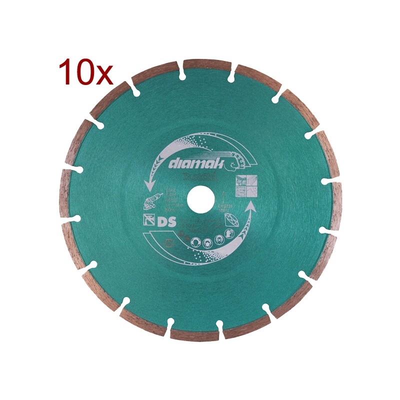 D-61145-10 Makita Set 10 discuri diamantate segmentate 230mm