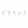 343601 TOPMASTER Extractor multiplu 2in1 cu 3 brate forta maxima 2tone