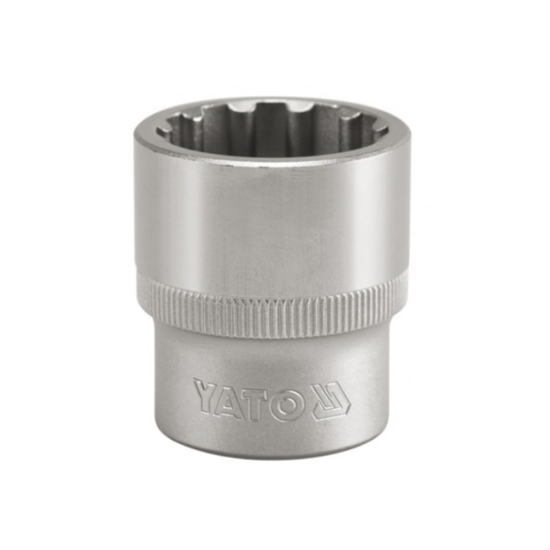 YT-1473 YATO Cheie tubulara spline 21 mm patrat 1/2 lungime 38 mm