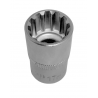 YT-1478 YATO Cheie tubulara spline 27 mm patrat 1/2 lungime 42 mm