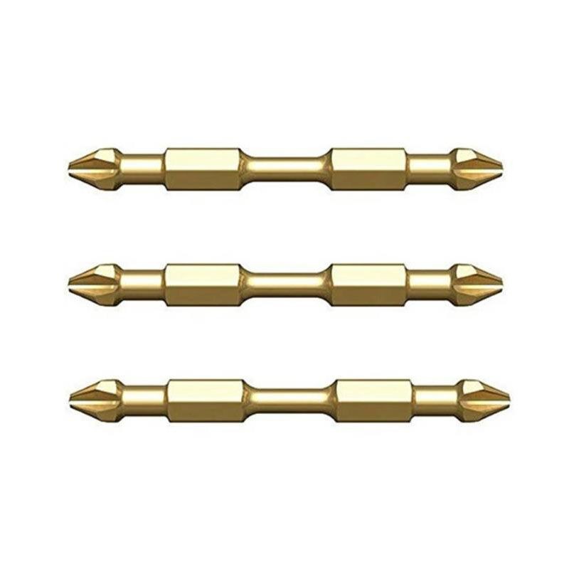 B-45129 MAKITA Set 3 biti Impact Gold cu doua capete PH1, 65 mm,