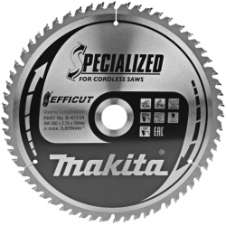B-67234 Makita Panza fierastrau circular EFFICUT lemn 260x30mm 60dinti