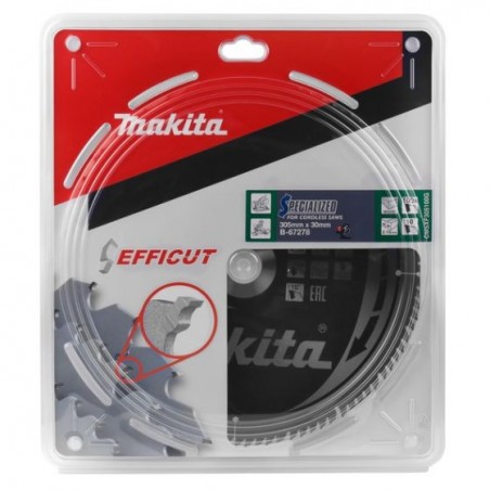 B-67278 Makita Panza ferastrau circular EFFICUT lemn 305x30mm 100dinti