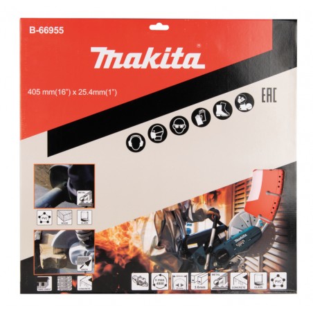 B-66955 MAKITA Disc diamantat brazat vacuum 405x3.6mm multimaterial