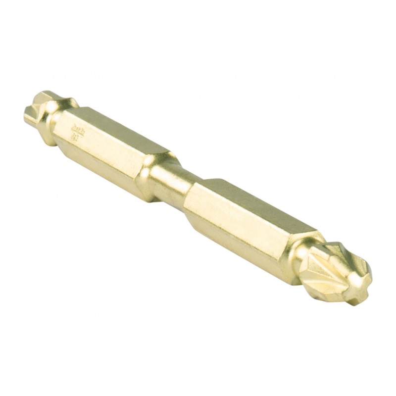 B-45266 MAKITA Bit Impact Gold cu doua capete PZ3, 65 mm, hexagon 1/4"