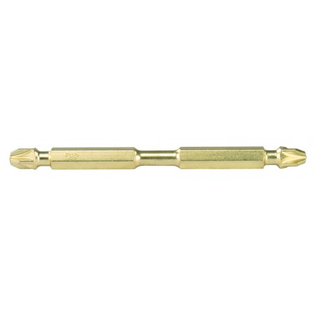 B-45266 MAKITA Bit Impact Gold cu doua capete PZ3, 65 mm, hexagon 1/4"