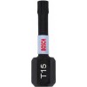 2608522473 BOSCH Set 2 biti de insurubare cu impact T15, 25 mm