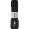 2608522478 BOSCH Set 2 biti de insurubare cu impact T40, 25 mm