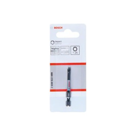 BOSCH Bit de insurubare cu impact T25, lungime 50 mm