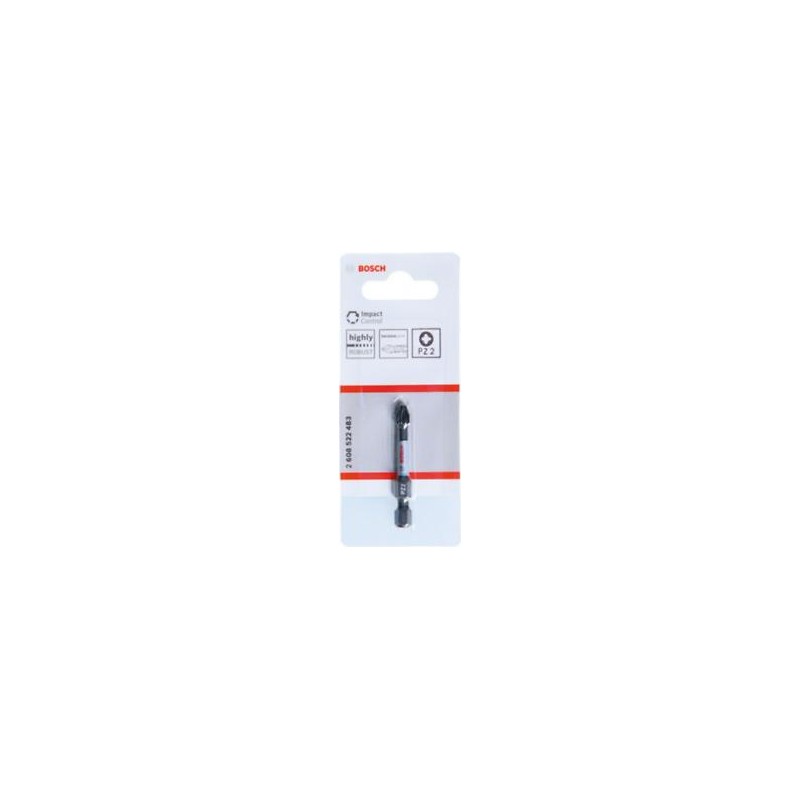 2608522483 BOSCH Bit de insurubare cu impact PZ2,lungime 50 mm