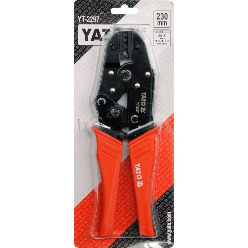 YT-2297 YATO Cleste de sertizare pentru conectori 1,5-10mm2