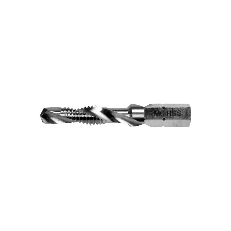 YT-44843 YATO Burghiu tarod hex 1/4" dimensiune M6 pasul filetului 1mm
